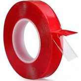 Mikasso Çift Taraflı Bant Kırmızı Silikon 18MM 2m