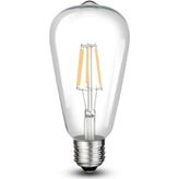 Mikasso CT-4353 8 Watt Armut Rustik Ampul E27 Beyaz