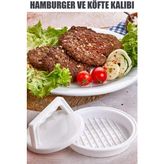 Mikasso Hamburger & Köfte Kalıbı Plastik