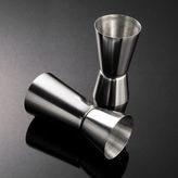 Mikasso Jigger 20/40 ml Paslanmaz Jigger Çelik Metalik