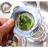Mikasso Paslanmaz Çelik Lavabo Süzgeci 7,5 cm Çelik