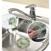 Mikasso Süzgeçli Silikon Lavabo ve Küvet Tıkacı Yuvarlak Lavabo Tıkacı Süzgeç Banyo Tıpa Banyo Süzgeç Siliko