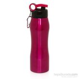 Mikro MT2627P 750 ml Pembe Çelik Matara