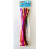 Mikro Şönil Tüylü Tel Düz Renk 30 Cm Px