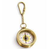 mikudesign Pirinç Pusula Anahtarlık
