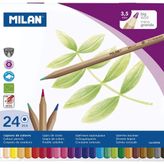 Milan 80058 24 Renk Kuru Boya Kalemi