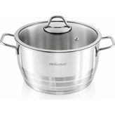 Milanor Aster 22 cm Derin Tencere - Çelik
