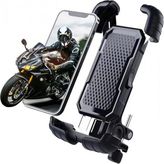 Milas Toptan 360° Derece Ayarlanabilen Gidon Bağlantılı Bisiklet Motosiklet Için Abs 4-7.8″ Inç Telefon Tutucu