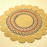 Milda Jüt Kilim 04, Yuvarlak, Hasır, 200X200