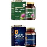 Milk Thistle 60 Tablet + B Vitamin Complex 60 Tablet