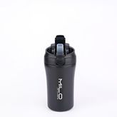 Milo Coven 380 ML Pipetli Çelik Termos Siyah