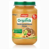 Milupa 200 gr Organik Tahıllı Karışık Meyve Püresi