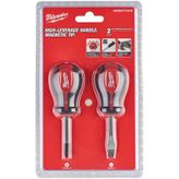 Milwaukee 2 Parça Topaç Tornavida Set 4932471810