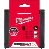 Milwaukee 5 Parça Bits Uç Hex Lokma Seti