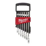 Milwaukee Kombine Anahtar Seti Cırcırlı 7 Parça Max Bite