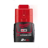 Milwaukee Redlithium-Ion 12V. 2,0AH Akü