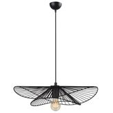 Mimari Tasarım Kafes Avize, Siyah, 50 Cm