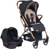 Mimma Baby Kabin Travel Sistem Bebek Arabası - Gold Siyah