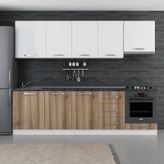 Minar 270-D5 Ege Beyaz Dore 270 cm Mutfak Dolabı