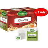 Mindivan Mindivan Ginseng Karışık Bitki Çayı 1.5 Gr X 20 Süzen Poşet X 3 Adet