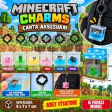 Minecraft Charms Çanta Aksesuarı