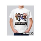 MINECRAFT Çocuk Siyah T-shirt Model77