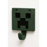 Minecraft Creeper Duvar Kancası Tekli 3D Baskı