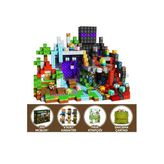 Minecraft Manyetik Orman Temalı Blok Oyuncak - 300 Parça