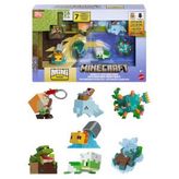 Minecraft Mini Mode Aquatic Explorations 7’li Figür Seti JJV92