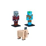 Minecraft Model 6 3d Toppeez 3'lü Figür Oyuncak Seti Mc2220