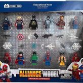 Minecraft Super Kahramanlar 12 Figurlu Oyuncak Set 23 Parca