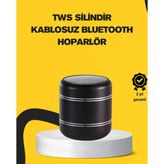Mini Alüminyum Bluetooth Hoparlör Yüksek Bas Performansı