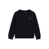 Mini Badge Regular Cn Siyah Çocuk Sweatshirt