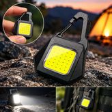 Mini COB LED Anahtarlık Feneri – Çok Fonksiyonlu Karabinalı Taşınabilir El Feneri, Kamp, Outdoor, Acil Durum, Deprem ve Araç İçi Kullanıma Uygun Pratik Aydınlatma Lambası