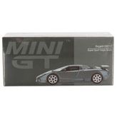 Mini GT 1:64 Bugatti EB110 Super Sport Grigio Scuro Diecast Model Araba