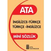 Mini İngilizce Sözlük (plastik Kapak)