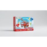 Mini İtfaiyeci Puzzle – 40 Parça | 3+ Yaş