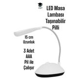 MİNİ Katlanabilir LED Masa Lambası PİLLİ