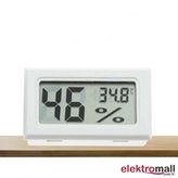 Mini Lcd Dijital Elektronik Beyaz Termometre Higrometre Sıcaklık Nem Ölçer (KABLOSUZ)