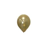 Mini Parti Metalik Gold Balon, 10'lu Set