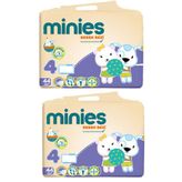 Minies No:4 Maxi 88 Adet Bebek Bezi