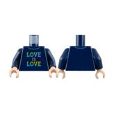 Minifigür Parçaları: Torso, Vücut, Gövde: 973pb4445c01