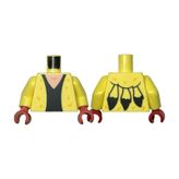 Minifigür Parçaları: Torso, Vücut, Gövde: 973pb5181c01