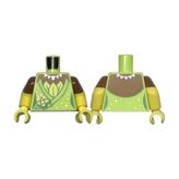 Minifigür Parçaları: Torso, Vücut, Gövde: 973pb5189c01