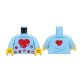 Minifigür Parçaları: Torso, Vücut, Gövde: 973pb6014c01