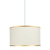 Minimal E-Ticaret Viscose 40x40x21 Bej Kumaş Avize