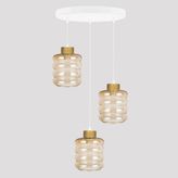 Minimal Mirror Gold Plafonyer Cam Avize