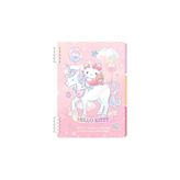 Miniso Sanrio Lisanslı A5 Telli Defter (48 Yaprak) - Hello Kitty