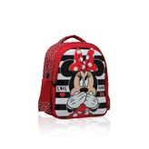 Minnie Mouse Okul Çantası, Kırmızı, 25x30x10 cm