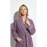 Minteks Silver Soft Unisex Şalyaka Bornoz